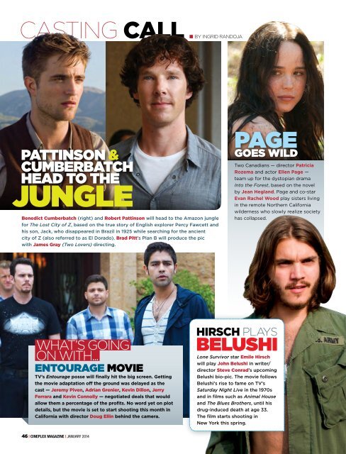 Cineplex Magazine January2014