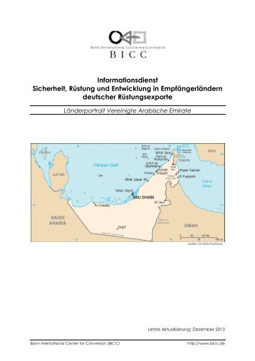 Vereinigte Arabische Emirate (VAE) - BICC