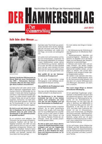 Hammerschlag Juli 2013 (PDF, 1,17 MB) - SPD Hammerschmiede