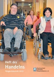 Tätigkeitsbericht aktuell - Bundesverband Selbsthilfe ...