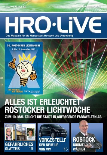 Das Magazin fÃ¼r die Hansestadt Rostock und Umgebung