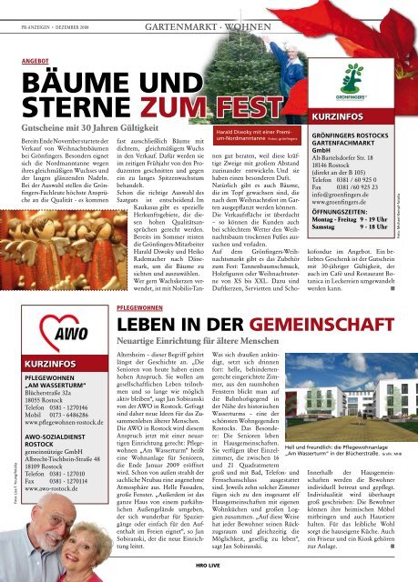 HROLIVE - HROÂ·LIFE - Das Magazin fÃ¼r die Hansestadt Rostock