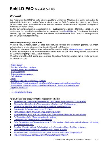 SchILD-FAQ.PDF - Blume Programm