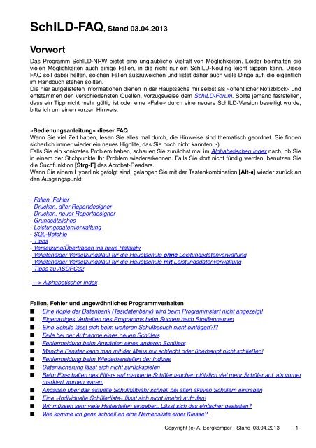 SchILD-FAQ.PDF - Blume Programm