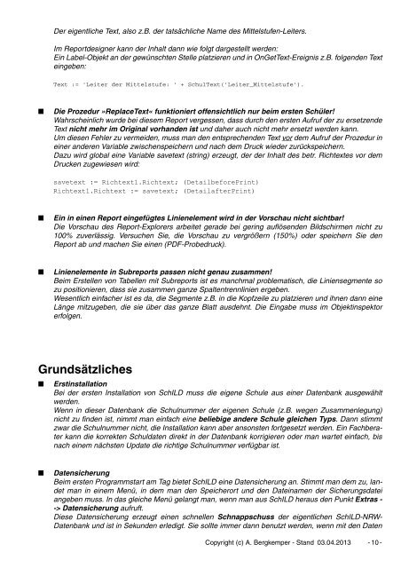 SchILD-FAQ.PDF - Blume Programm