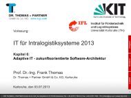 Kapitel 6: Adaptive IT – zukunftsorientierte Software-Architektur