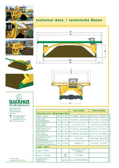 BACKHUS Cover Winder / Fleece Winder