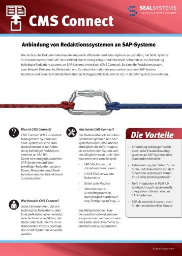 CMS Connect - Factsheet - SEAL Systems