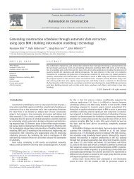 (building information modeling) technology - University of North ...