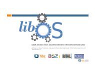 LibOS als Basis einer zukunftsweisenden Informationsinfrastruktur