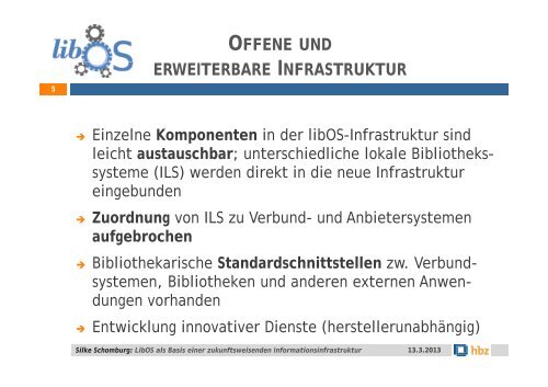 LibOS als Basis einer zukunftsweisenden Informationsinfrastruktur