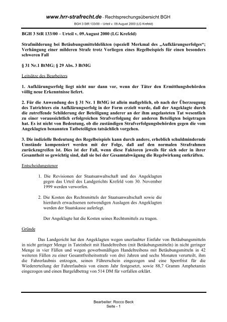 PDF-Download - hrr-strafrecht.de