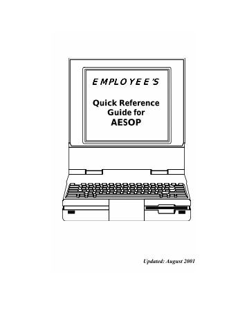 How many school districts use Aesop substitute teachers?