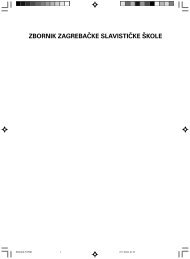 zbornik zagrebaÄ ke slavistiÄ ke Å¡kole 2004. - ZagrebaÄ ka ...