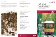 finden Sie den Jubiläumsflyer der Turmbergbahn - KVV - Karlsruher ...