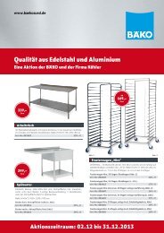 BÄKO-Technik Aktion 