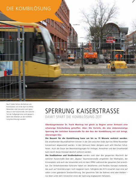 KVV-Magazin Nr. 71, April 2013 - KVV - Karlsruher Verkehrsverbund