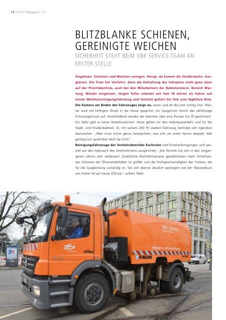 KVV-Magazin Nr. 71, April 2013 - KVV - Karlsruher Verkehrsverbund