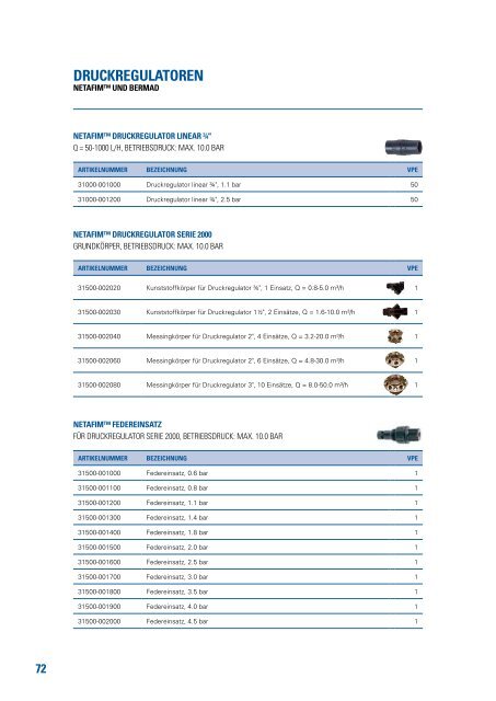 NETAFIM™ Produktkatalog 2013/2014 - ANDO Technik GmbH