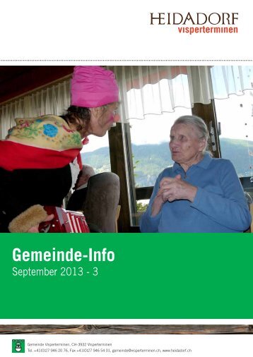 Gemeinde-Info - Heidadorf