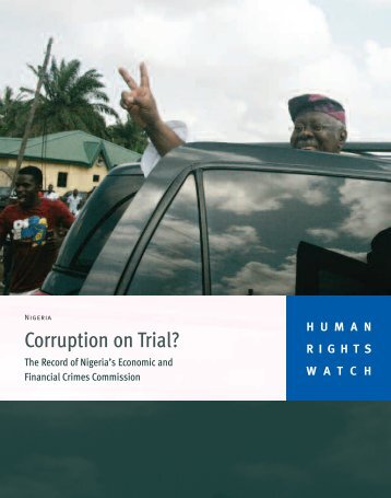 Corruption on Trial? - Human Rights Watch