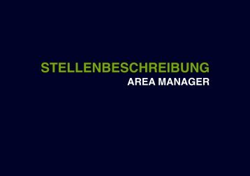 STELLENBESCHREIBUNG