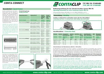 Beipackzettel SRK-Standard - CONTA-CLIP