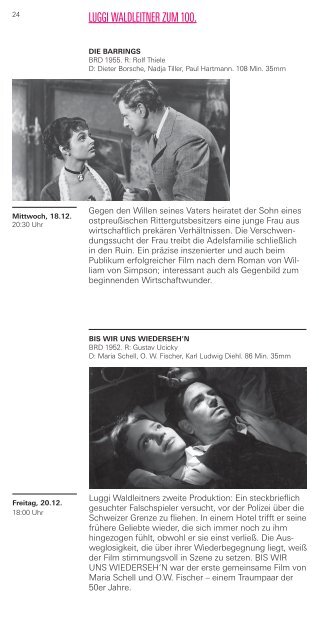 Kinoprogramm (PDF, 8 MB) - Deutsches Filminstitut