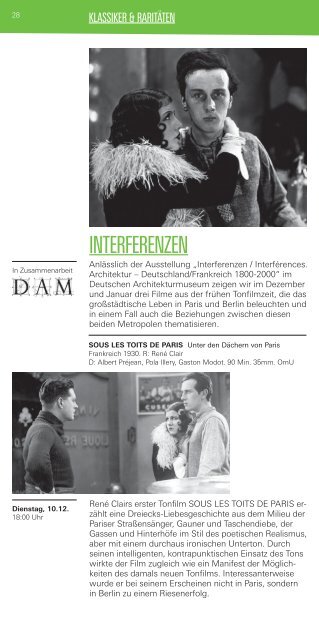 Kinoprogramm (PDF, 8 MB) - Deutsches Filminstitut