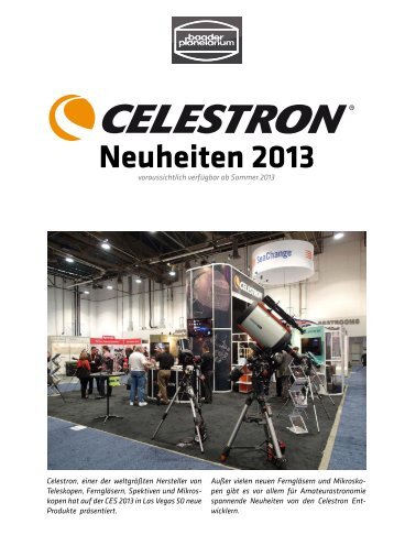 diesem PDF - Celestron Deutschland, powered by Baader ...