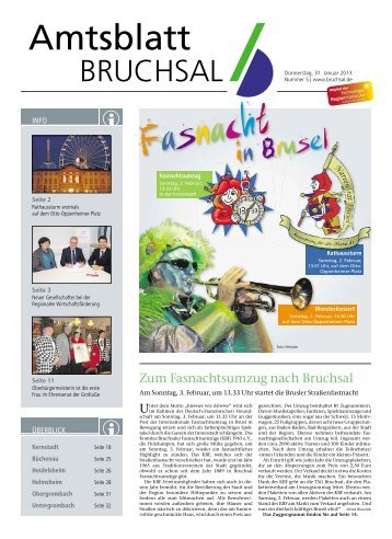 Amtsblatt KW 05/2013 - Bruchsal