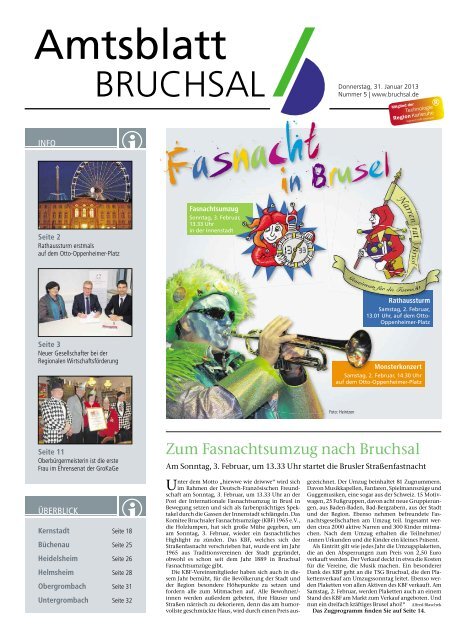 Amtsblatt KW 05/2013 - Bruchsal