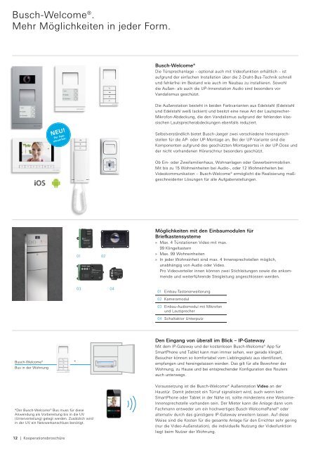 Broschüre downloaden - Busch-Jaeger Elektro GmbH