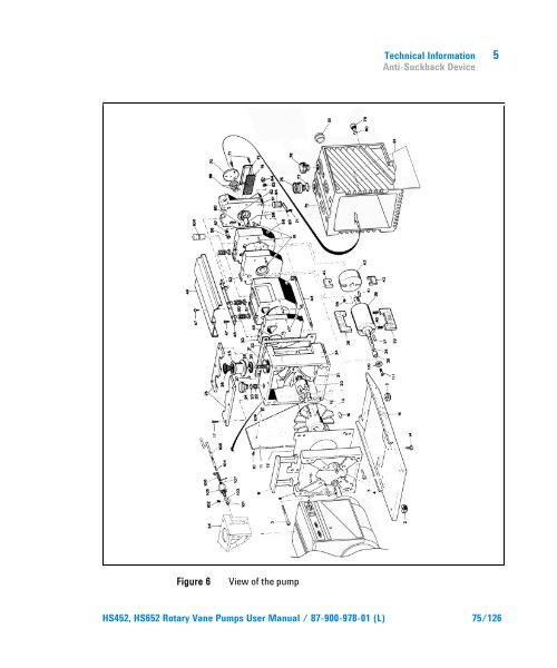 HS452, HS652 Rotary Vane Pumps - Agilent Technologies