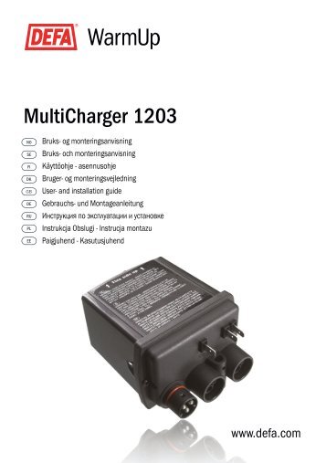 MultiCharger 1203 - Defa.