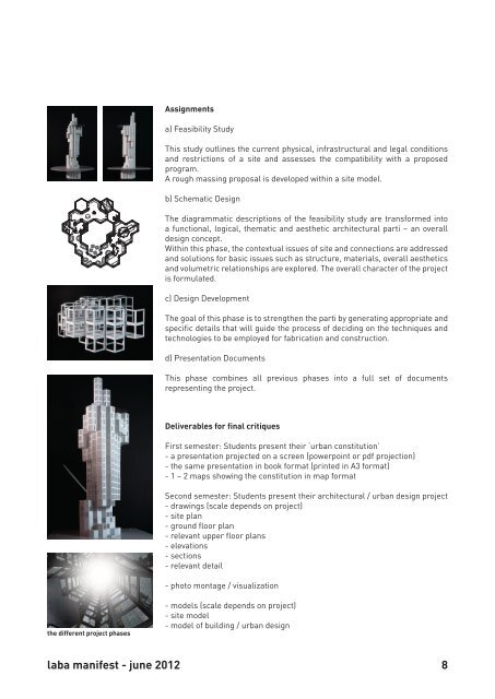 laba manifest - ENAC | School of Architecture, Civil and ...