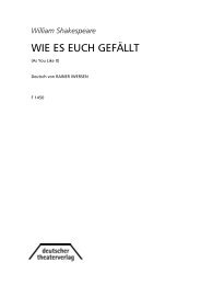 Leseprobe PDF - Deutscher Theater-Verlag