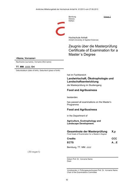 AM Heft61 - Hochschule Anhalt