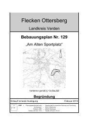 Begründung - Flecken Ottersberg
