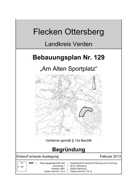 Begründung - Flecken Ottersberg