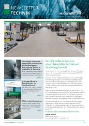 NEwSLETTER TECHNIK - HeidelbergCement