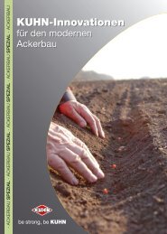 Ackerbau Spezial.pdf - Kuhn Maschinen Vertrieb GmbH
