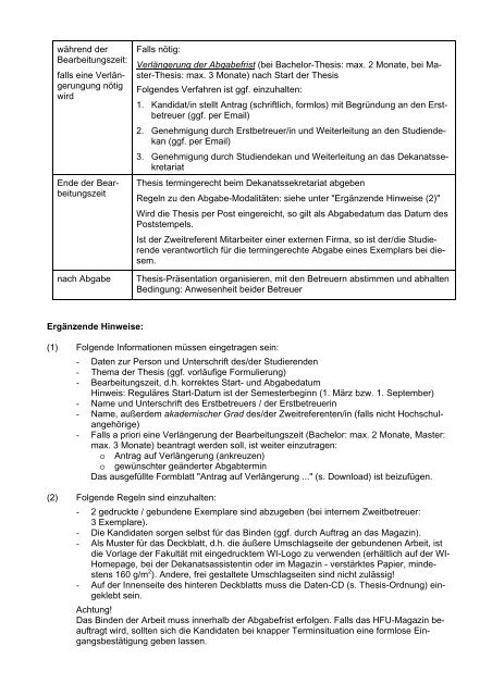 Thesis - Hochschule Furtwangen