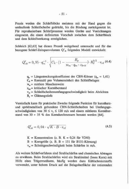 Hochleistungs-Flachschleifen