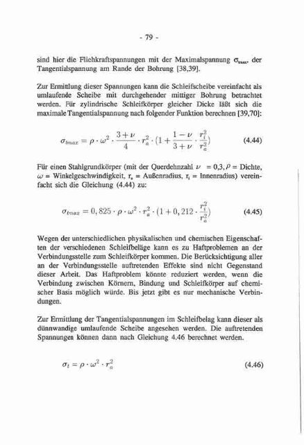 Hochleistungs-Flachschleifen