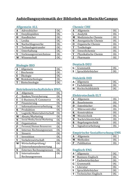 Systematisch