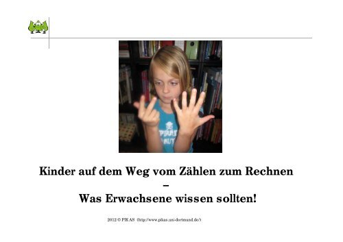 Mit Welchen Gefahren Müssen Sie Rechnen Kinder Kinder auf dem Weg vom Zählen zum Rechnen – Was Erwachsene
