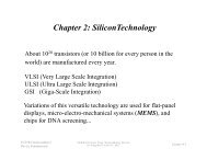 Lecture 4: Silicon Technology - the GMU ECE Department