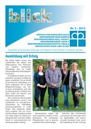 Der blick Nr.3 - 2013 als PDF - Evangelische Altenheime des ...