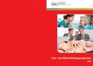 Fortbildungsprogramm 2013 - AWO Mecklenburg-Vorpommern